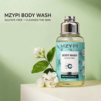 Gel Douche Hydratant Format Mini 60ml, Parfum Luxe, Ingrédients Floraux, Idéal Voyage, Hôtel, SPA