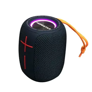Loa Bluetooth Bass <span class=keywords><strong>Mini</strong></span> Bằng Vải Dệt Giá Rẻ Loa Ngoài Trời Cắm Trại RGB Các Thương Hiệu Loa Di Động TWS BT5.0 Với TF <span class=keywords><strong>USD</strong></span> AUX - Product Image 5