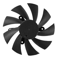 Ventilateur axial sans cadre à haut débit d'air 80 mm, roulement à billes/FDB, souffleur CC 5V/12V, PWM/FG/RD, refroidissement d'onduleur PV OEM 8015 sans balais
