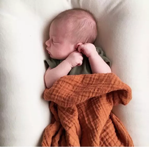 2025 vente chaude imprimé câlin sommeil sommeil <span class=keywords><strong>Pod</strong></span> couverture 100% coton mousseline bébé sommeil - Product Image 2