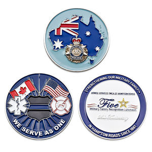 Manufacturer Custom Vintage Modern 2D/<b>3D</b> Embossed Zinc Alloy Metal Brass Gold <b>Silver</b> <b>Coins</b> <b>Coin</b> Engraving - Product Image 3