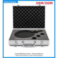 Insert en mousse EVA usiné CNC sur mesure, forme personnalisée, doublure protectrice en EVA pour étui d'emballage de drone UAV