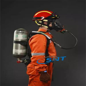 Msa Ax2300 Positieve Druk Luchtgasmasker Brandmasker 6.8l Koolstofvezel Gasfles Dubbele Meter - Product Image 5