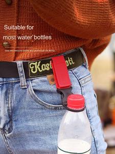 Wholesale Portable Water Bottle Hanging Buckle <b>Clip</b> Nylon Webbing Strap for Backpack Belt Outdoor Hiking Carabiner <b>Ring</b> Holder - Product Image 3
