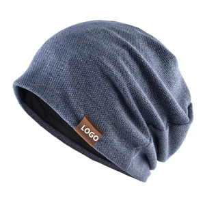 Fashion <b>Winter</b> Warm Thick <b>for</b> <b>Men</b> and Women Autumn Knitted Slouchy Beanies Casual Soft Turban Hats Hip Hop Beanie <b>Cap</b> Gift - Product Image 1