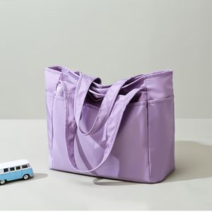 Fashion Large Shoulder <b>Bag</b> <b>Women</b> Tote Handbag Waterproof Tote <b>Bag</b> Multi-function Travel Shoulder <b>Bag</b> Nylon Handbag - Product Image 2