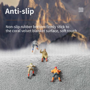 Tapis de bain en mousse à mémoire de forme 7 couleurs, rectangulaire, antidérapant, absorbant, séchage rapide, fibre de polyester, design minimaliste - Product Image 2