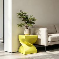 Nouvelle étagère à fleurs minimaliste, style crème créatif, étagère moderne pour salon, table basse