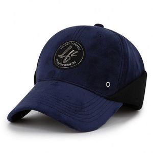 High Quality Winter Baseball Cap for <b>Large</b> Heads Windproof Warm Visor Hat Curved Versatile Ethnic <b>Plush</b> Hat for Cold Weather - Product Image 1