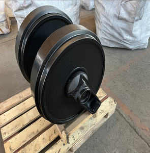 Ready to Ship 540 0648 Front Guide <b>Wheel</b> Assembly 5400648 Idler Component for <b>CAT</b> 395 Large Excavator Undercarriage Parts - Product Image 2