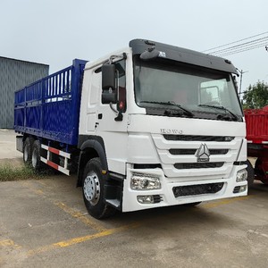 รถบรรทุกสินค้าซิโนทรัค HOWO 10 ล้อ 6x4 20 ตัน แบบมีรั้วข้าง ขาย - Product Image 2