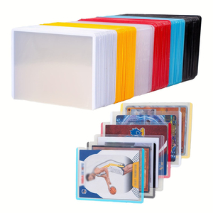 QY YY <b>Penny</b> <b>Sleeves</b> Standard Size Clear Soft Card <b>Sleeves</b> for Trading Card TCG Sports Cards Custom Logo Wholesale - Product Image 1