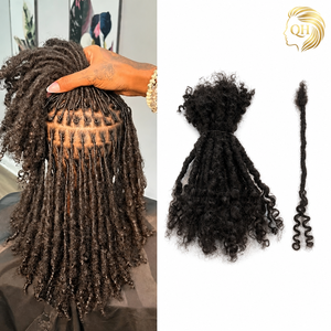 <span class=keywords><strong>Extensiones</strong></span> de Cabello Humano Remy Natural Hechas a Mano, Estilo Indio, 0.6 cm, Grado 9A 10A, Color Personalizado, Venta al Por Mayor, Nueva Moda - Product Image 1