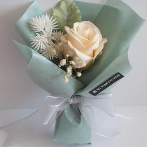Cadeaux d'événement, bouquets de <span class=keywords><strong>fleurs</strong></span> de rose et de œillets, mini <span class=keywords><strong>bouquet</strong></span> de <span class=keywords><strong>fleurs</strong></span> de savon avec sac cadeau - Product Image 2