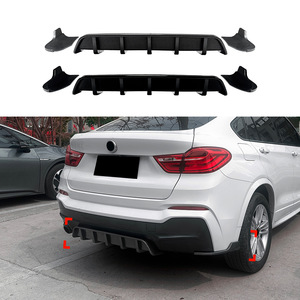 สปอยเลอร์หลัง Amp-Z ลายคาร์บอนไฟเบอร์ ผิวด้าน สำหรับรถบีเอ็มดับเบิลยู X4 F26 M Sport ปี 2014-2018 - Product Image 1