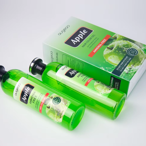 Tinte para cabello negro cristal esmaltado en gel de color manzana permanente sin amoníaco - Product Image 1