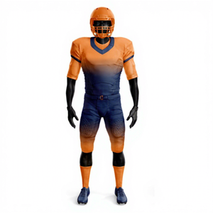 Maillot de football américain pour hommes et femmes, tenue d'équipe, dernier design, manches courtes, personnalisable, respirant - Product Image 2