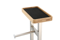 Porte-rouleau de brosse de toilette en verre noir multifonctionnel en acier inoxydable pour la salle de bain.