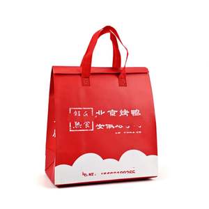 Bolsas Térmicas Reutilizables Ecológicas de Tela No Tejida con Asas, Bolsas de Compra Impermeables para Almacenamiento de Alimentos y Comestibles - Product Image 6