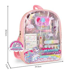 ZYRA TOYS ZR-31A Kit de Brillo Labial con Anillo de Princesa, Marca Privada, Juguete Infantil, <span class=keywords><strong>Maquillaje</strong></span> DIY, <span class=keywords><strong>Set</strong></span> de Belleza con Mochila de PVC para <span class=keywords><strong>Niñas</strong></span> Pre-adolescentes - Product Image 1