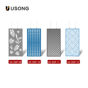 Panneau acoustique creux USONG pour le traitement acoustique personnalisé, la réduction du bruit de bureau, l'absorption acoustique, la cloison suspendue, conception de modèle 3D - Product Image 2