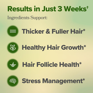 Cápsulas de Vitaminas para el Crecimiento del Cabello para Mujeres con Extracto de Saw Palmetto y Hoja de Albahaca, Suplemento para el Cabello Más Grueso y Abundante, Contra la Caída del Cabello - Product Image 5