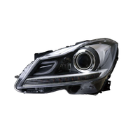 Phares LED modifiés pour Mercedes-Benz Classe C W204 2011-2014, phares LED DRL, clignotants, feux de route 12V