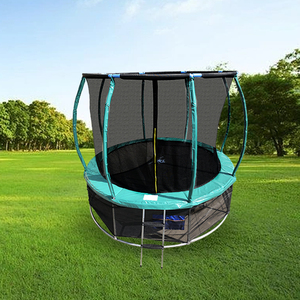 <span class=keywords><strong>Trempoline</strong></span> d'extérieur de haute qualité avec logo personnalisé Vente de trampoline de 8 pieds personnalisé - Product Image 2