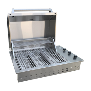 Cao cấp Mini 3-Burner thép không gỉ 304 gas BBQ nướng Drop-in ngoài trời nhà bếp đảo với thấp moq - Product Image 2
