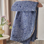 Ensemble de literie avec couvre-lit classique à motif paisley, doux pour la peau, 1 pièce, couvre-matelas en coton double couche, 3 pièces