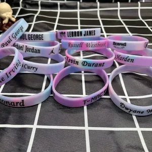 Bracelet de sport en silicone 100 % écologique avec impression imperméable, bracelet promotionnel - Product Image 3