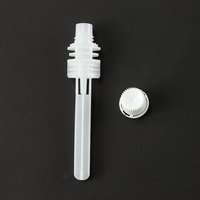 Tube en plastique À Vis Bouteille de Médicament Liquide 8.6mm Bouchon de Bec, Tube à Essai Avec Bouchon À Vis
