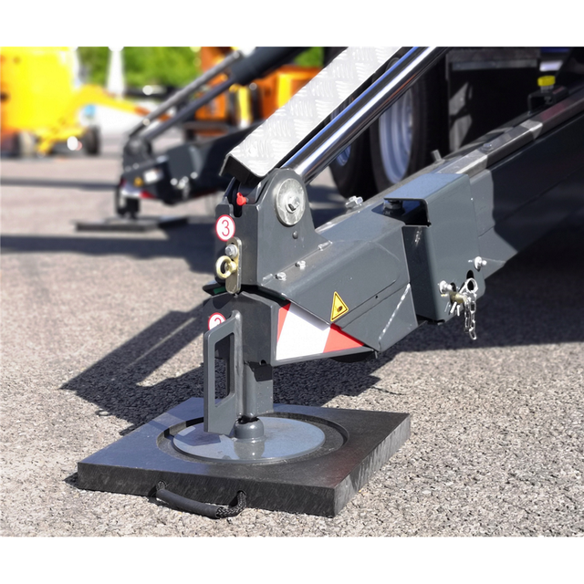 Stabiliser Uhmwpe Plastic Jack Outrigger Pad Crane Support Pad