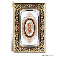 Usine Foshan 2024 Hotselling vente en gros motif marocain carrelage arabe tapis comme sol en céramique rustique carrelage en porcelaine