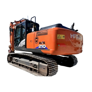 Excavadora Hidráulica Usada Hitachi-ZX210-6A de 21 Toneladas, Maquinaria para Movimiento de Tierras con Motor PLC - Product Image 1