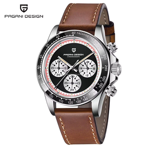 นาฬิกาข้อมือควอตซ์ดีไซน์ใหม่จาก Pagani รุ่น 1676 สวยงามทันสมัย เหมาะสำหรับธุรกิจ สายสแตนเลสแท้ สายหนังแท้ Relojes Hombre - Product Image 3