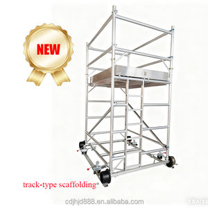 JHJD Tour d'échafaudage mobile en aluminium multifonctionnel chinois Échafaudage ferroviaire de voie ferrée - Product Image 1