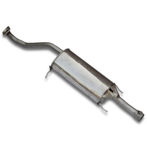 畅销工厂供应消声器排气汽车排气端尾管本田城市2010不锈钢排气消声器 - Product Image 1