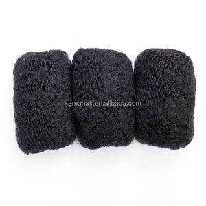KAMA Estensioni di Capelli Umani Afro Kinky di Alta Qualità, 8 Pollici 30g, con Texture Ricci, Sbiancabili e Tingibili - Product Image 5