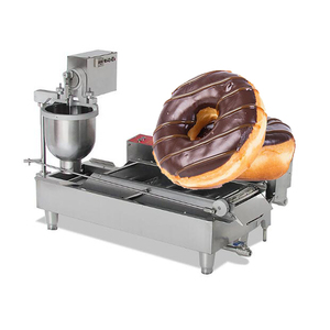 Machine professionnelle électrique commerciale à une seule rangée pour la fabrication de beignets, machine à frire les beignets à l'huile - Product Image 1