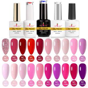 Neissry OEM y ODM Best Cabin Nail Gel Base no tóxica Prensa en material de diamantes de imitación Esmalte de gel de extensión funcional - Product Image 3