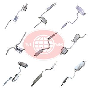 Autozubehör Werks-Auspuff für Hyundai Tucson Single Outlet Pipe Edelstahl-Schall dämpfer - Product Image 3