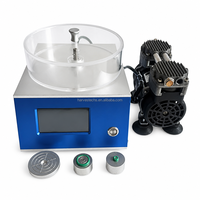 Harves Lab - Recubridora por centrifugación al vacío programable de 4 pulgadas, rentable para laboratorio, máquina de recubrimiento por centrifugación
