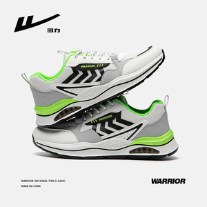 Baskets Warrior pour hommes, chaussures de course vert armée, respirantes, chaussures de sport, chaussures de baseball pour hommes, baskets de marche pour garçons - Product Image 3