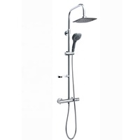Ensemble de douche personnalisé, ensemble de robinetterie pour douche et baignoire, température constante, système de douche complet avec pluie complète, système de douche de plafond complet