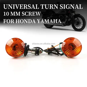 ไฟเลี้ยวรถจักรยานยนต์ ไฟกระพริบ ไฟสัญญาณ ไฟเลี้ยวอเนกประสงค์ สำหรับ YAMAHA Stryker Bullet Cowl XVS1300 V Star <span class=keywords><strong>250</strong></span> XV - Product Image 2