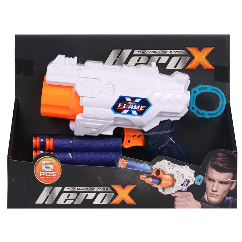 キッズ用エアガンおもちゃセット | ソフト弾発射プラスチック製