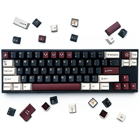 Capuchons de touches personnalisés 173 touches, Double injection ABS, profil Cherry pour interrupteurs Cherry Gateron MX, disposition mécanique ISO ANSI