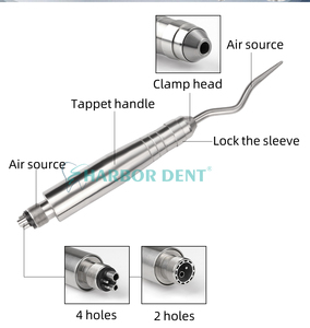 Kit d'élévateurs pneumatiques pour extraction dentaire / Outils chirurgicaux d'extraction dentaire pour chirurgie implantaire dentaire Harbor <span class=keywords><strong>Dent</strong></span> - Product Image 3