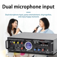 Amplificateur de Puissance Multifonctionnel Bluetooth pour Maison et Voiture, Petit Amplificateur Hi-Fi Professionnel Haute Puissance avec Emplacement pour Carte, du Fabricant